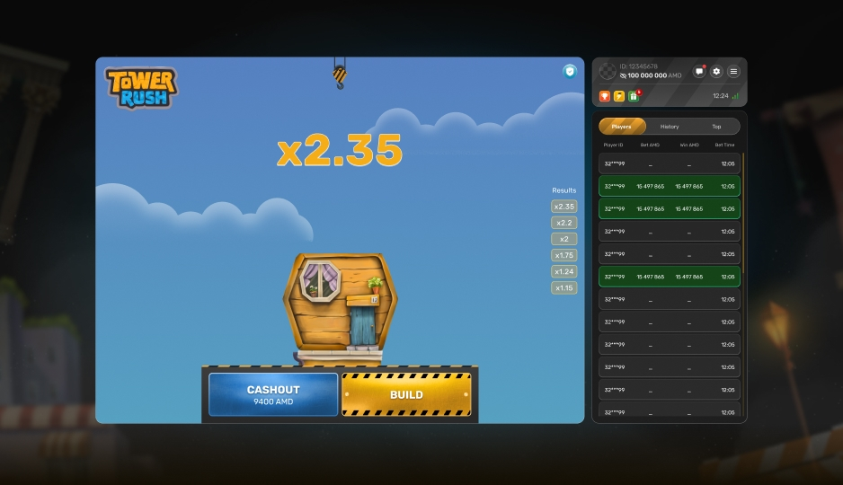 Jugabilidad del Tower Rush game